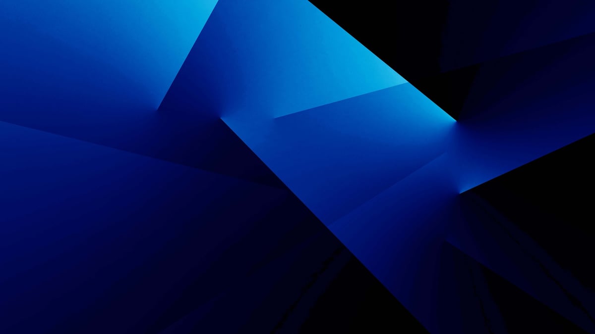 Black dark blue abstract modern background. Geometric shape. Line stripe triangle angle. 3d effect. Gradient. Light metal metallic. Business technology concept.